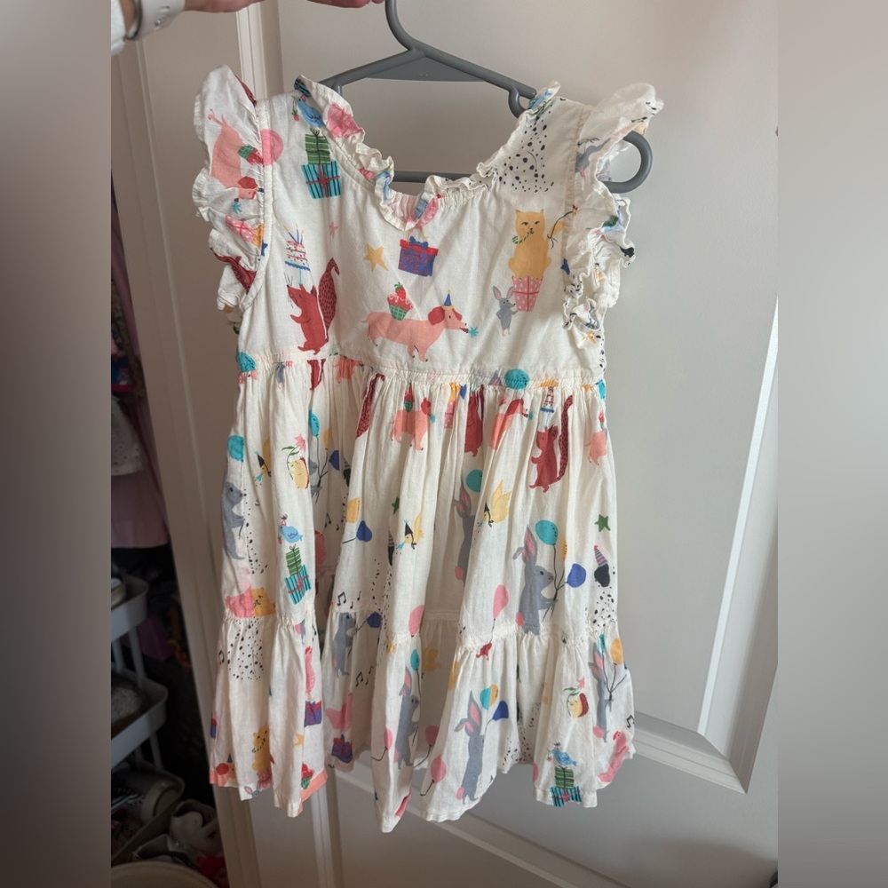 Pink Chicken Birthday Animal Dress